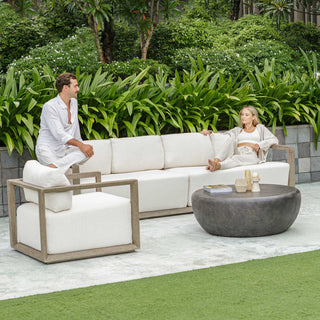 Uttermost Remsen Outdoor Gray Sofa