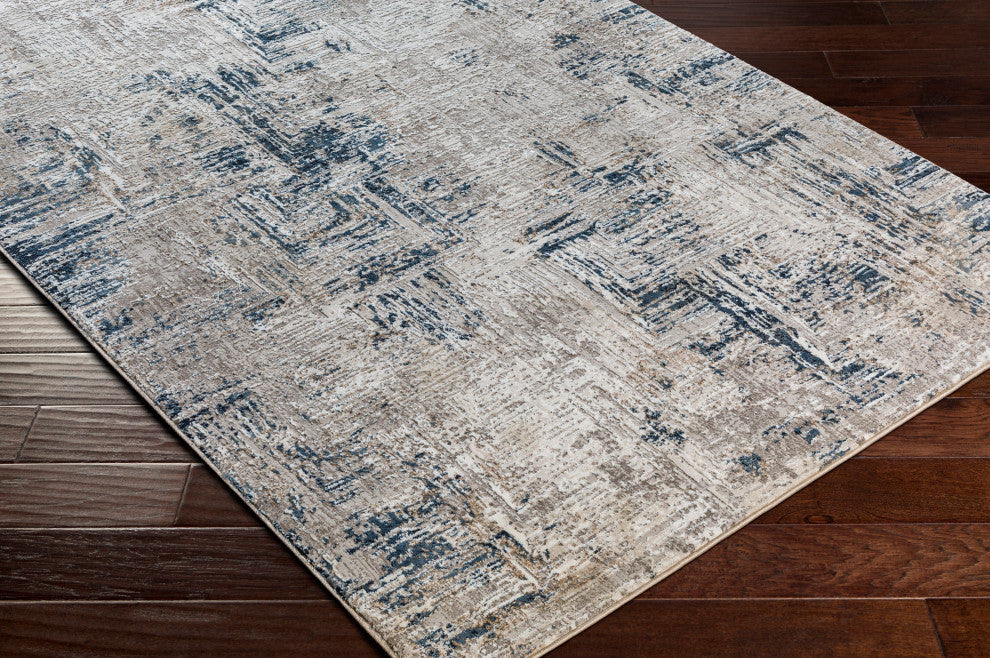 Allegro ALG-2323 Modern Blue 9'2"x12' Area Rug