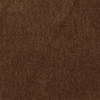 Cafe Brown, Solid Plush Soft Chenille Upholstery Fabric By The Yard