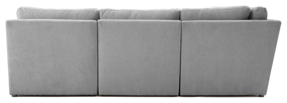 Aiden Gray Modular Chaise Sectional - Grey