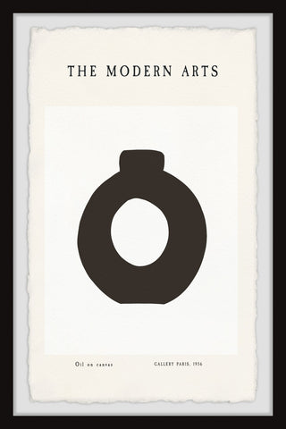 "The Modern Arts" Framed Painting Print, 8x12