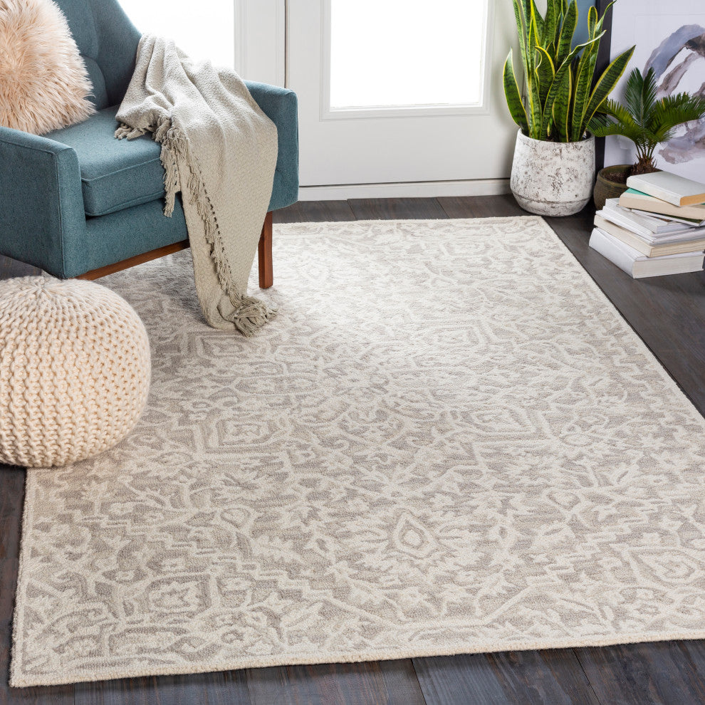 Surya Kayseri KSR-2310 Traditional Area Rug, 8' x 10' Rectangle