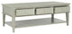 Safavieh Manelin Coffee Table, Ash Gray