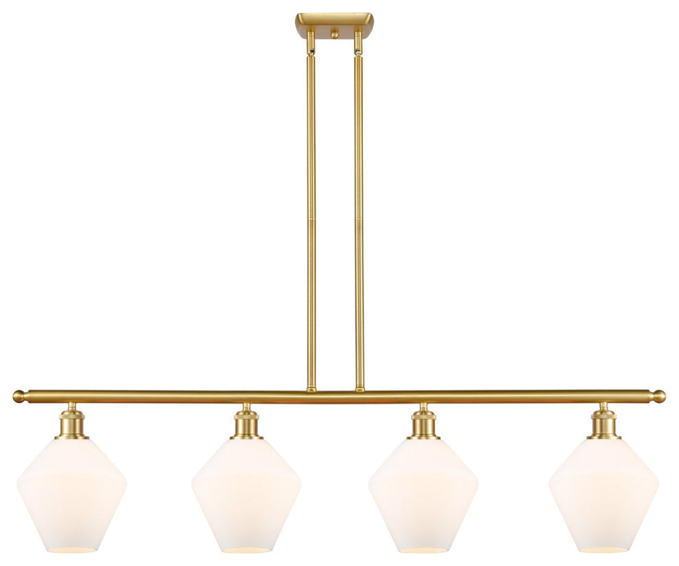 Innovations 516-4I-SG-G651-8 4-Light Island Light, Satin Gold