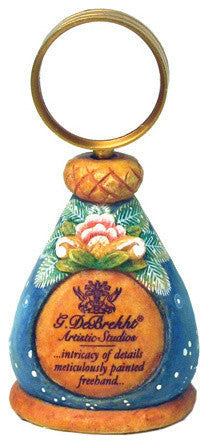 Hand Painted G.Debrekht Magnifying Glass