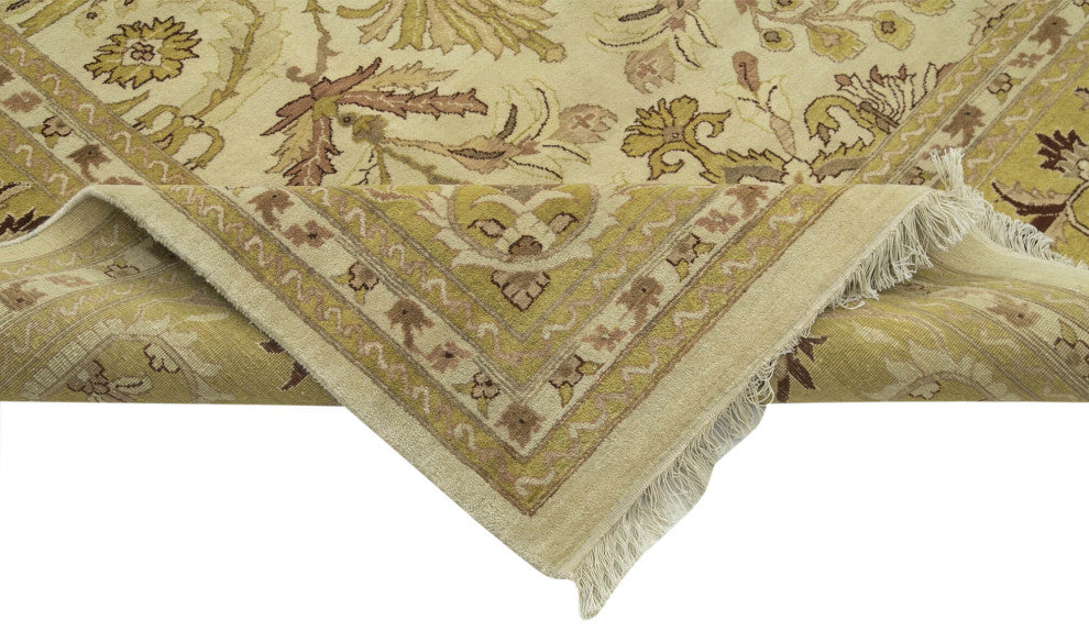 Rug N Carpet - Hand-Knotted Oriental 10' 0" x 13' 7" Pastel Oushak Area Rug