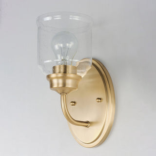 Maxim 12261CD Acadia 11" Tall Bathroom Sconce - Black