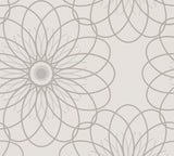 Raffi, Modern Geometric Color Cream Wallpaper Roll
