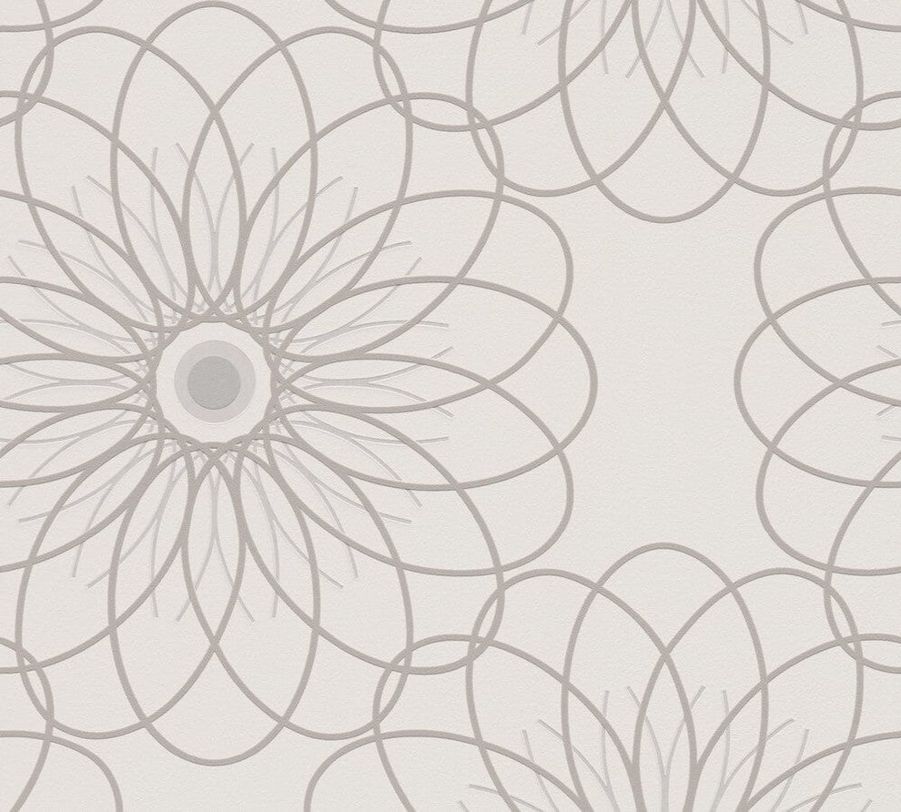 Raffi, Modern Geometric Color Cream Wallpaper Roll