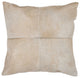 HomeRoots 18" x 18" x 5" Natural Quattro Pillow