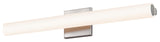 Sonneman 2431-FT Tubo Slim 24" LED Bath Bar - Satin Nickel