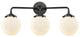 Beacon 3-Light LED Sconce, Oil Rubbed Bronze, Shade: Gloss White