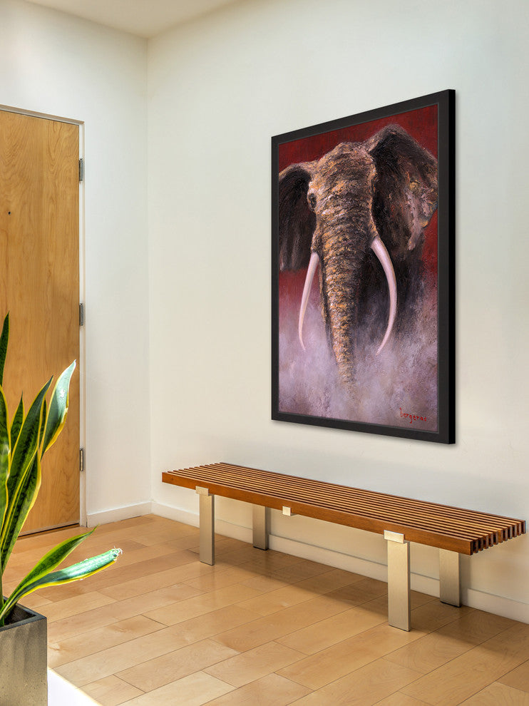 Marmont Hill, "Savage" by Bergerac Framed Painting Print, 16x24