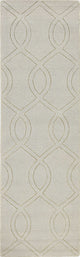 8' X 10' Beige Polyester Rug