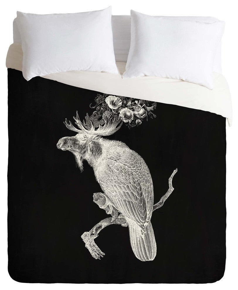 Deny Designs Iveta Abolina Moosebird Duvet Cover - Lightweight