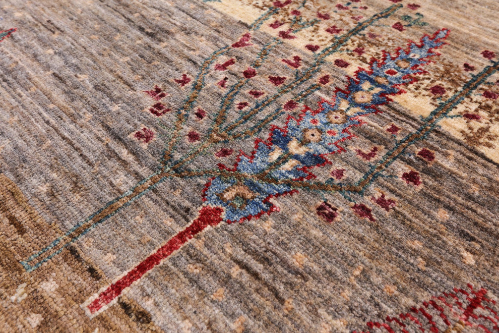 2' 8" X 11' 4" Runner Persian Gabbeh Tribal Handmade Rug Q11118