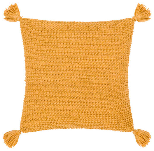 Surya Makrome Mko-004 Pillow Shell With Down Insert 18"H X 18"W