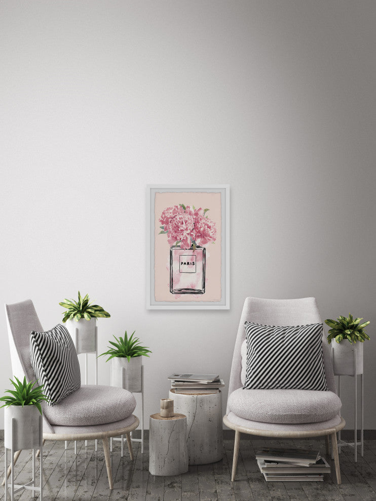 "Scent of Paris" Framed Painting Print, 12x18