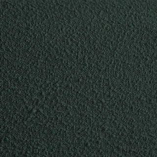 Stylus Black Boucle Fabric Full Bed, Green, Queen