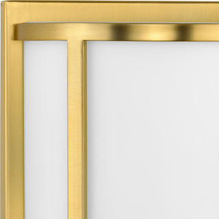 Parkhurst Collection Two-Light Brushed Bronze Etched Glass Wall Sconce