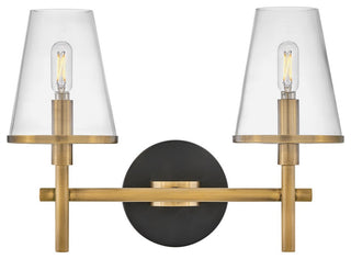 Marten LED Vanity, Heritage Brass