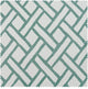 Garden Path Slate Blue Printed Cotton Fabric Sample, 4Wx4L
