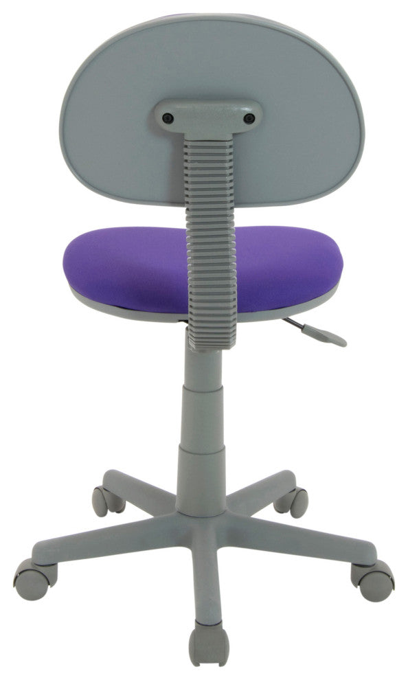 Deluxe Task Chair, Purple and Gray