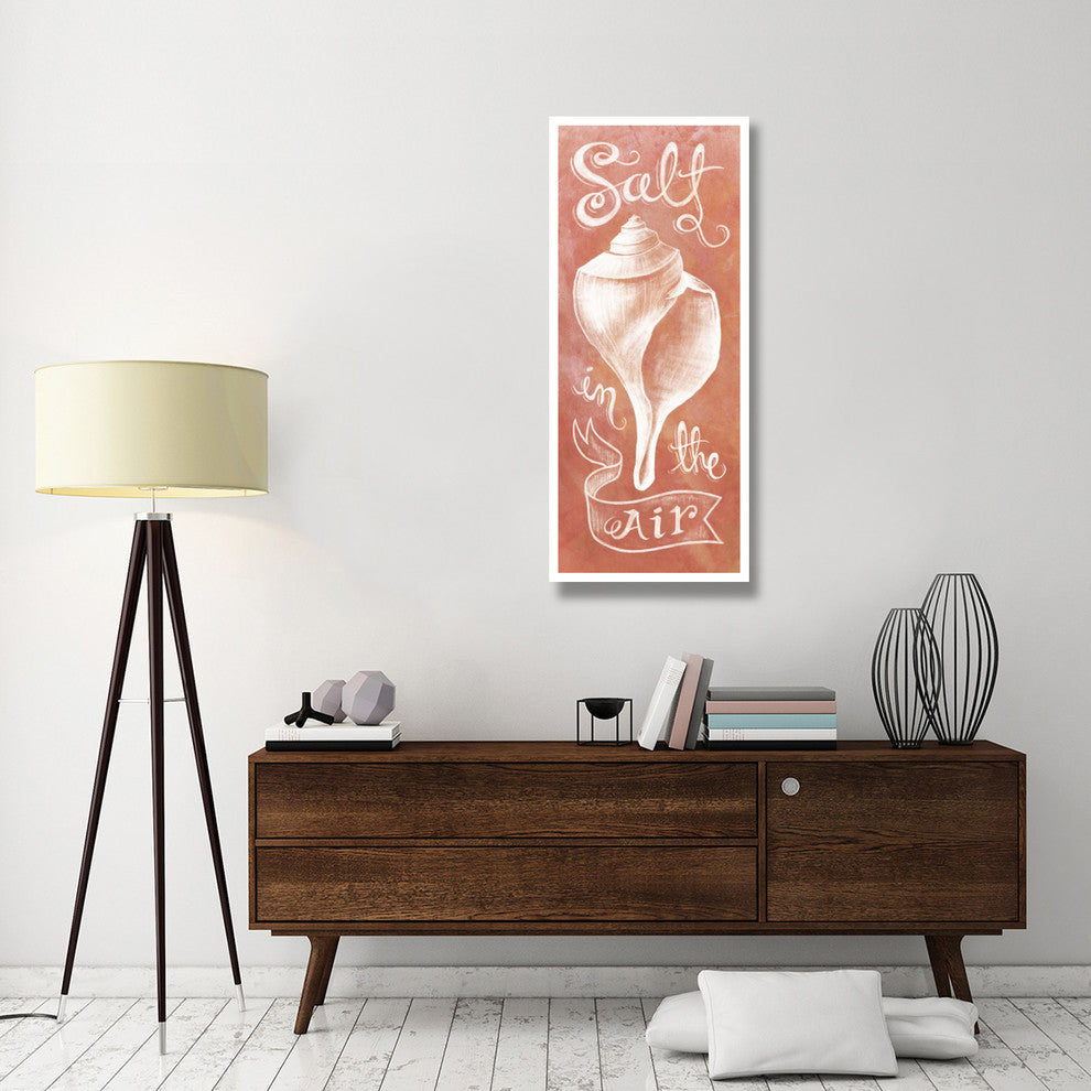 "Seashell Coral" Digital Paper Print by Mary Urban, 22"x52"