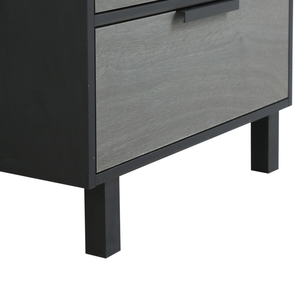 Fine Fixture Bathroom Vanity and Sink, 24"Clasic Gray ADA Compliant, Classic Gra