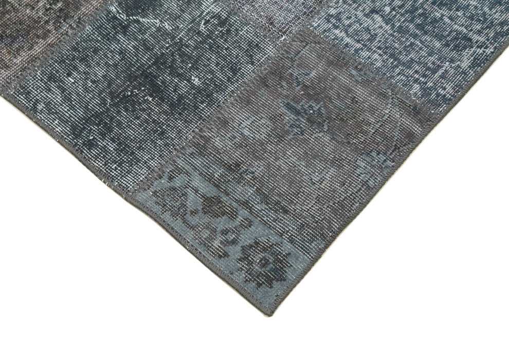Rug N Carpet - Handmade Anatolian 2' 9" x 10' 1" Antique Patchwork Runner Rug