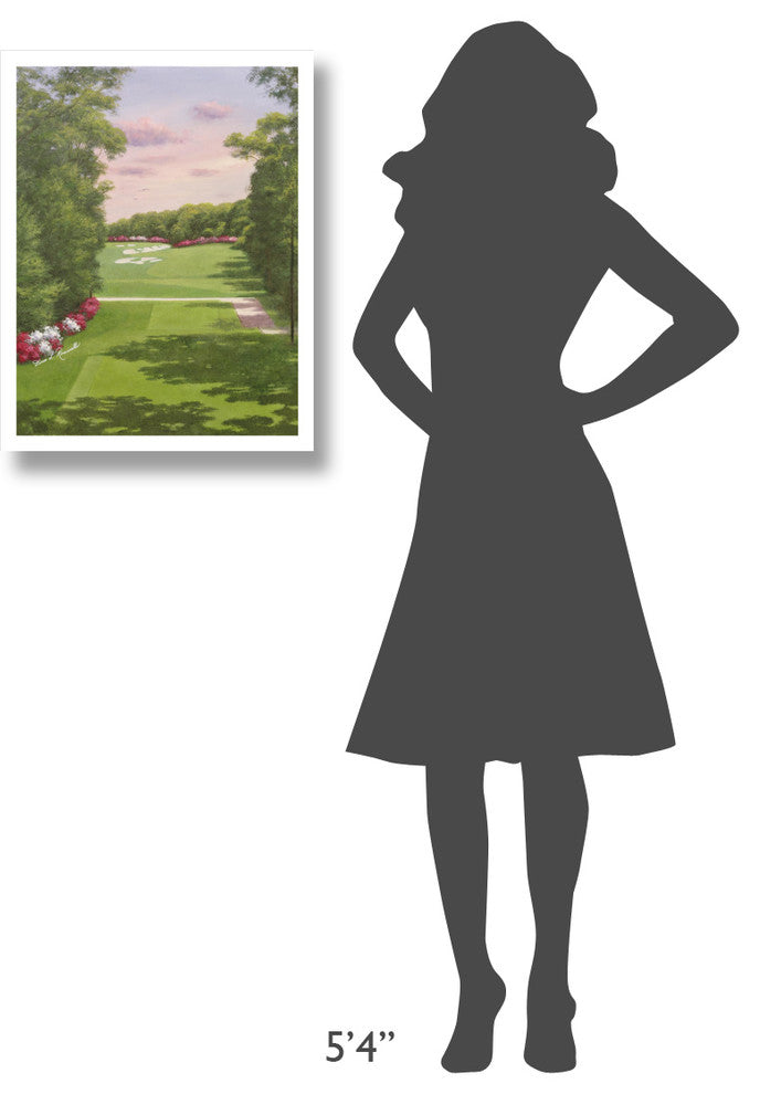 "4th Hole Bethpage Black" Digital Paper Print by Diane Romanello, 20"x26"