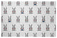Bunny Fluffle Easter Chenille Rug, Dark Cobalt Blue, 4'x6'