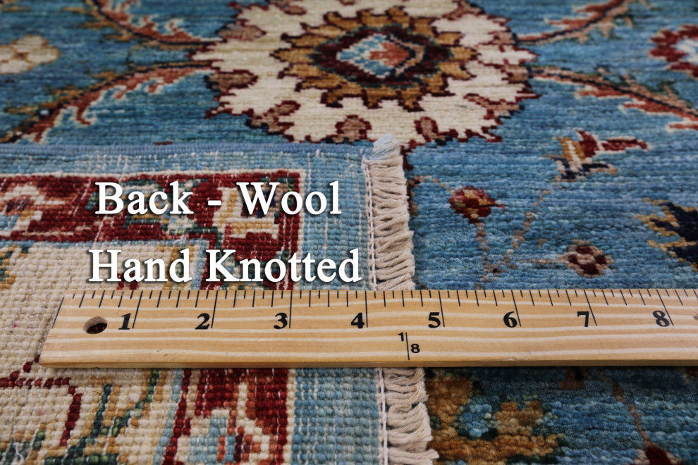Persian Tabriz Hand Knotted Wool Rug 4' 9" X 6' 11" Q7445