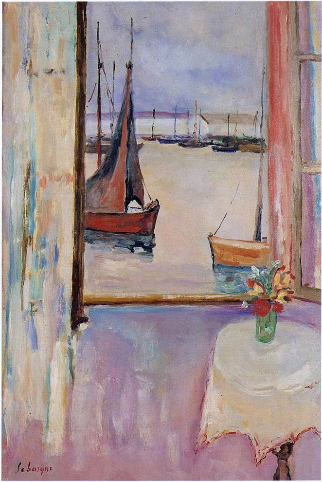 Henri Lebasque Isle of Yeu, 18"x27" Wall Decal