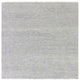 Dark Gray Modern Grass Design Undyed Wool Hand Knotted Oriental Rug, 6'x6'1"