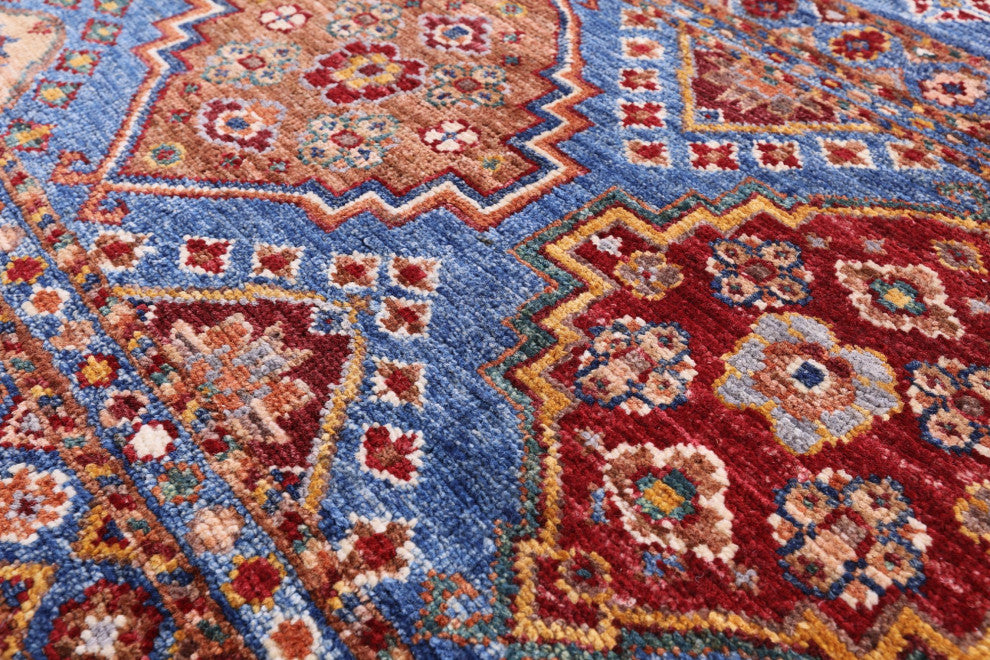 Handmade Khorjin Super Kazak Rug 4' 9" X 6' 6" Q10120
