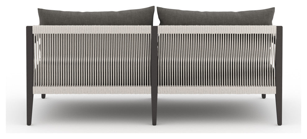 Sherwood Outdoor Sofa-63"-Bronze/Char