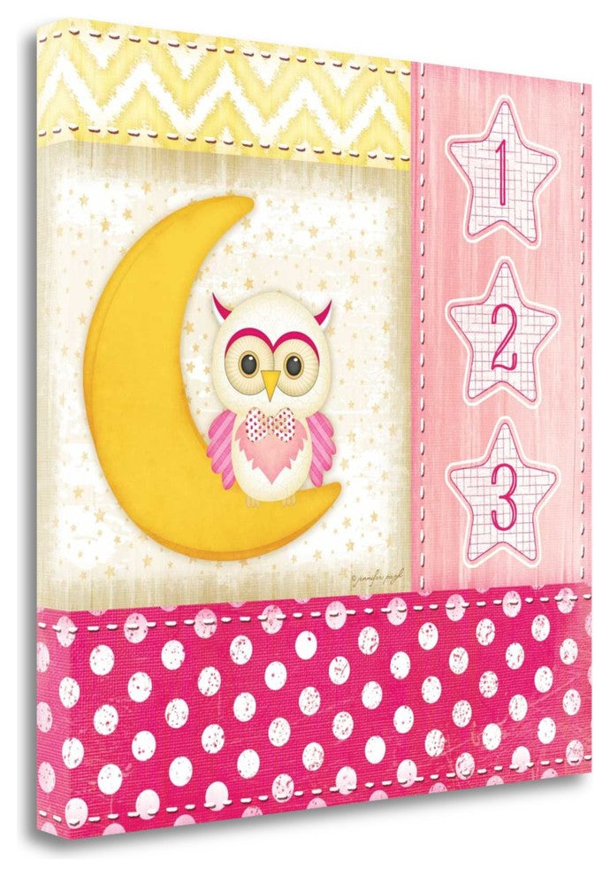 "Bedtime Baby Girl" By Jennifer Pugh, Giclee Print on Gallery Wrap Canvas