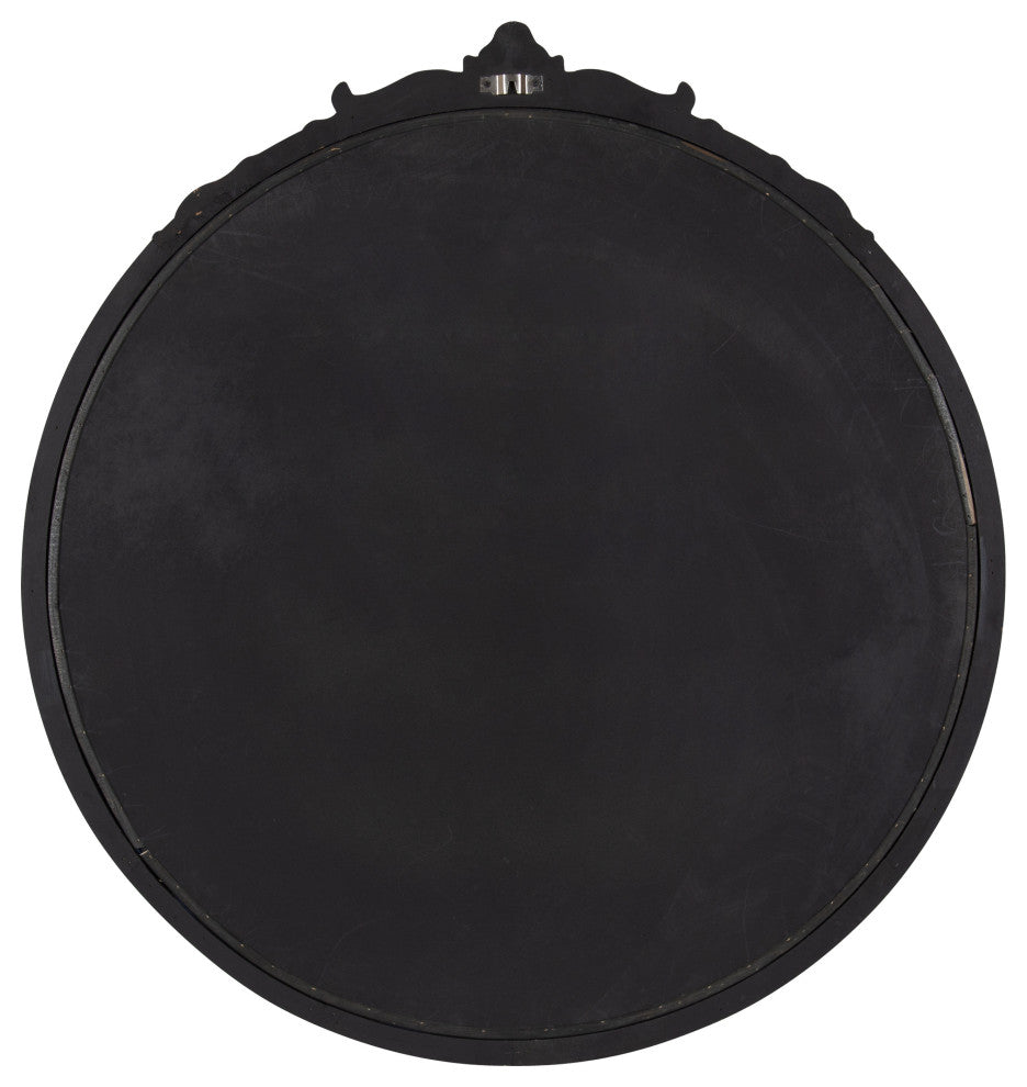 Marchon Framed Wall Mirror, Gold 30" Diameter