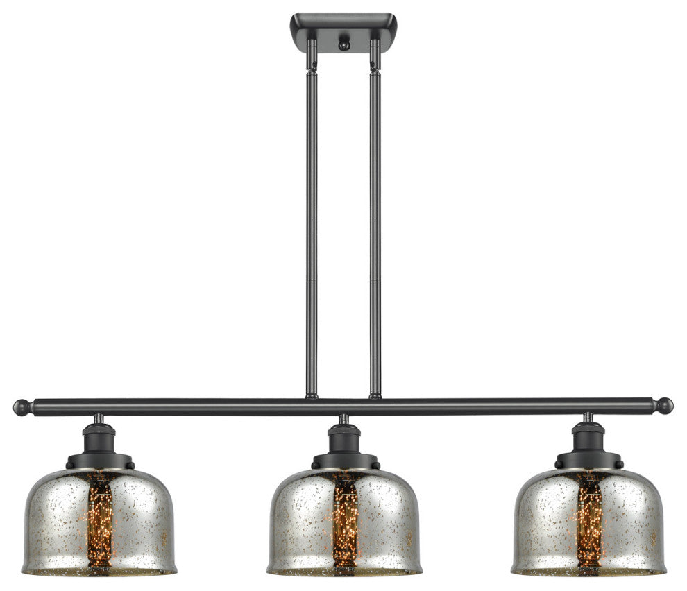 Innovations 916-3I-BK-G78 3-Light Island Light, Matte Black