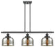 Innovations 916-3I-BK-G78 3-Light Island Light, Matte Black