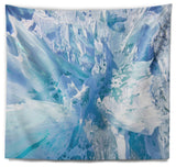 Blue Ice Hummocks Baikal Landscape Wall Tapestry, 60"x50"