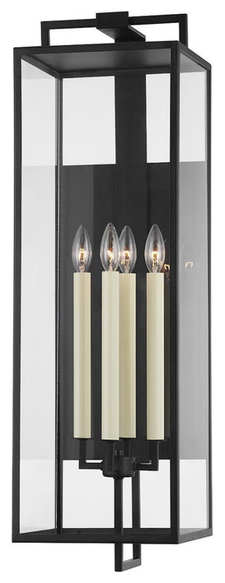 Troy Lighting B6384 Beckham 4 Light 34" Tall Wall Sconce - Forged Iron