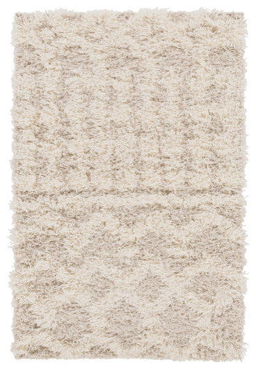 Surya Urban Shag USG-2303 6'7" Square Rug, Cream/Beige