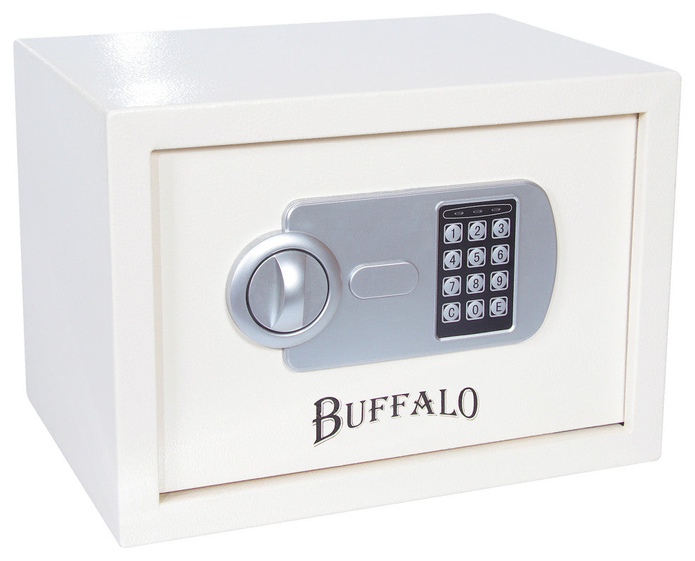 Buffalo Outdoor Pistol Safe With Keypad Lock, Beige