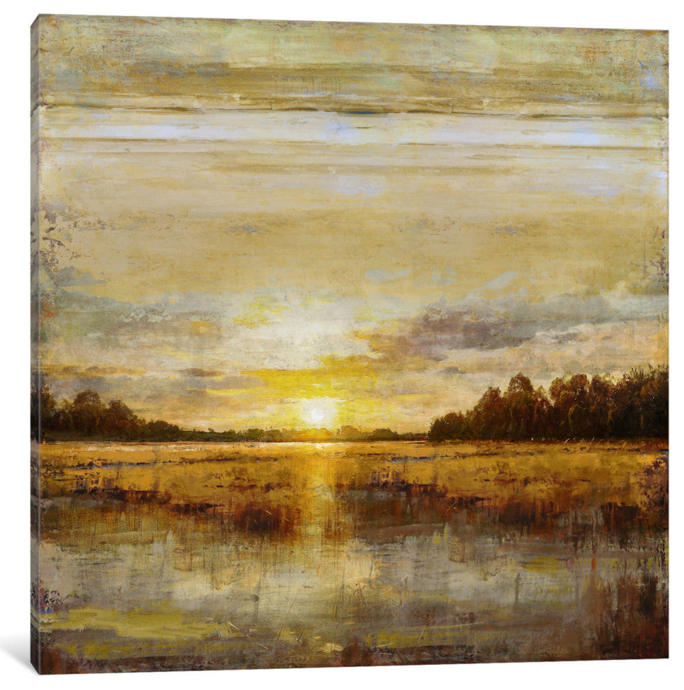 "Break Of Dawn" by Eric Turner, Canvas Print, 26"x26"