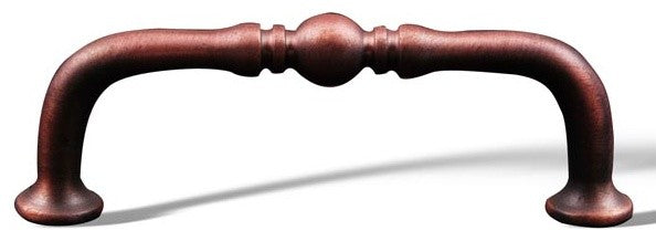 RKI Decorative Elongated Colonial Pull, Distressed Copper