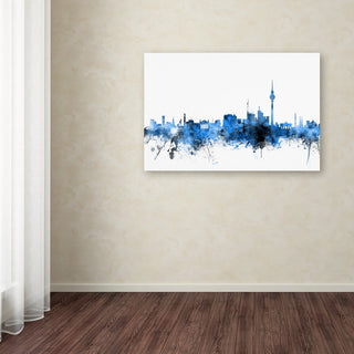 "Berlin, Germany Skyline" Canvas Art by Michael Tompsett