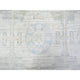 Silver Chalice White Wash Peshawar Mahal Design Wool Hand Knotted Rug 10'x14'4"