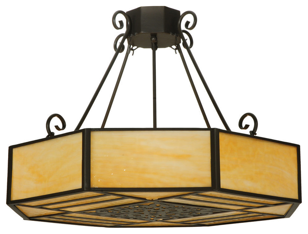 32.25W Lakeside Semi-Flushmount